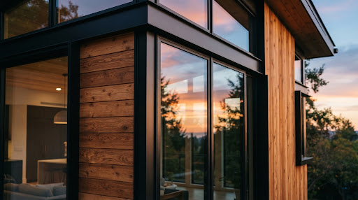 Modern luxury house exterior